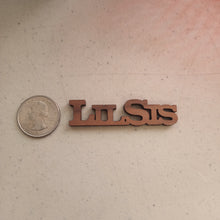 Large Wood Word
