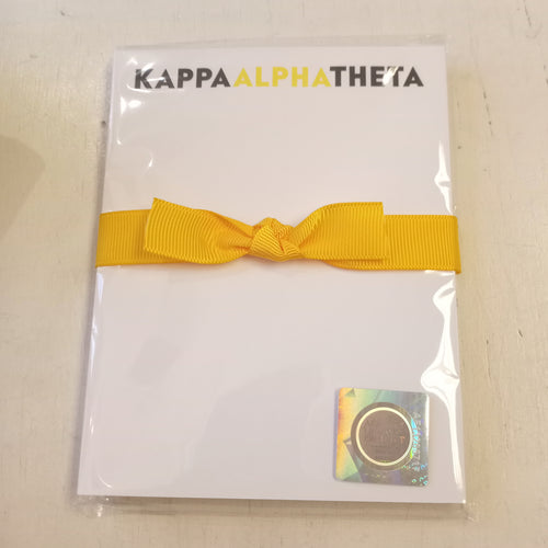 Bright Mini Notepad- Kappa Alpha Theta