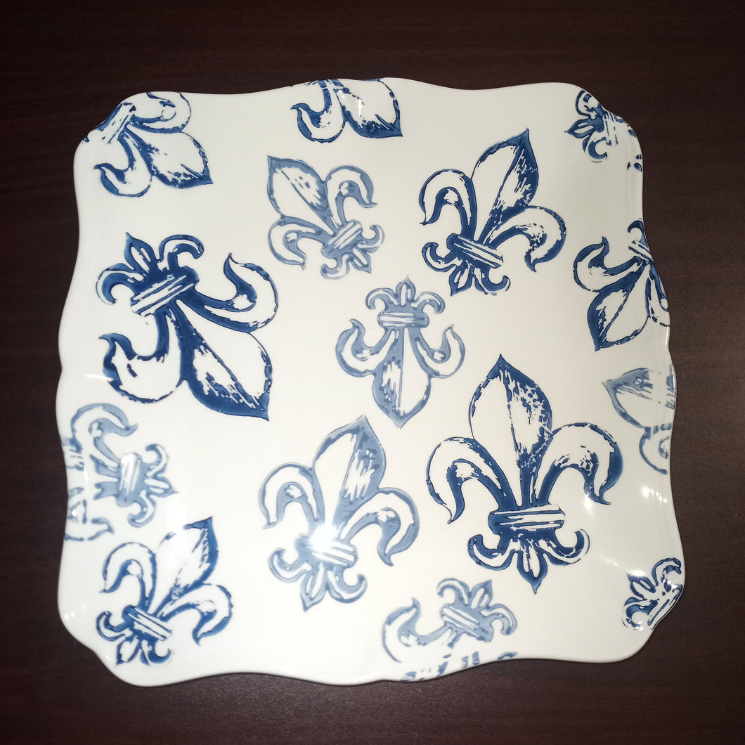Fleur-de-lis Platter