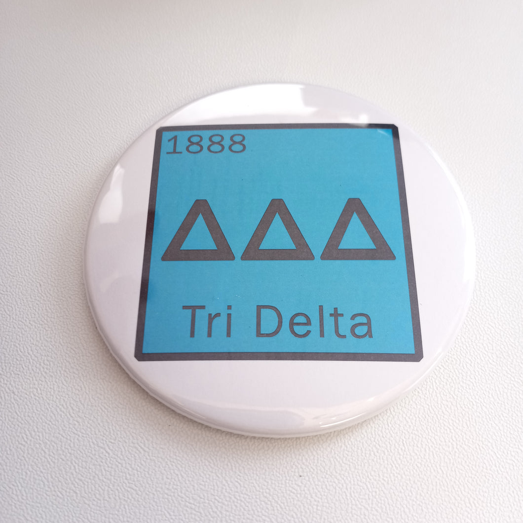 Element Button- Delta Delta Delta