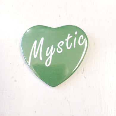 Heart Button- Camp Mystic