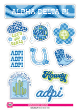 Western Design Disco Stickers