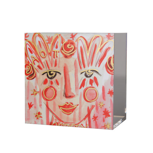 Fancy Sister Acrylic Box- Alpha Omicron Pi