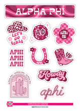 Western Design Disco Stickers