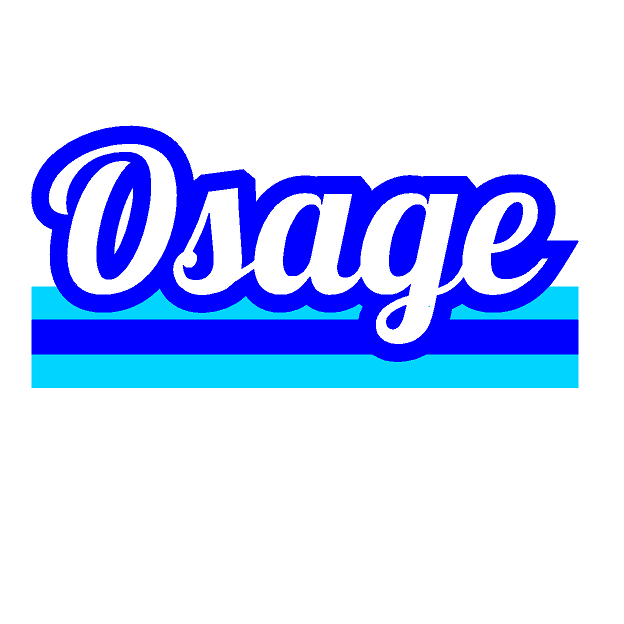 Retro Stripe Camp Tee- Osage