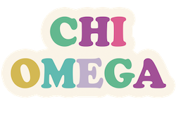 Tumbler Magnet- Chi Omega