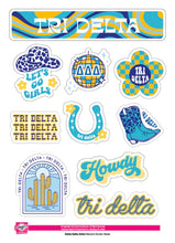 Western Design Disco Stickers