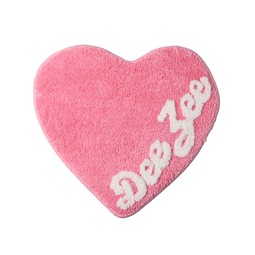 Heart Mini Rug-Delta Zeta