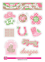 Western Design Disco Stickers