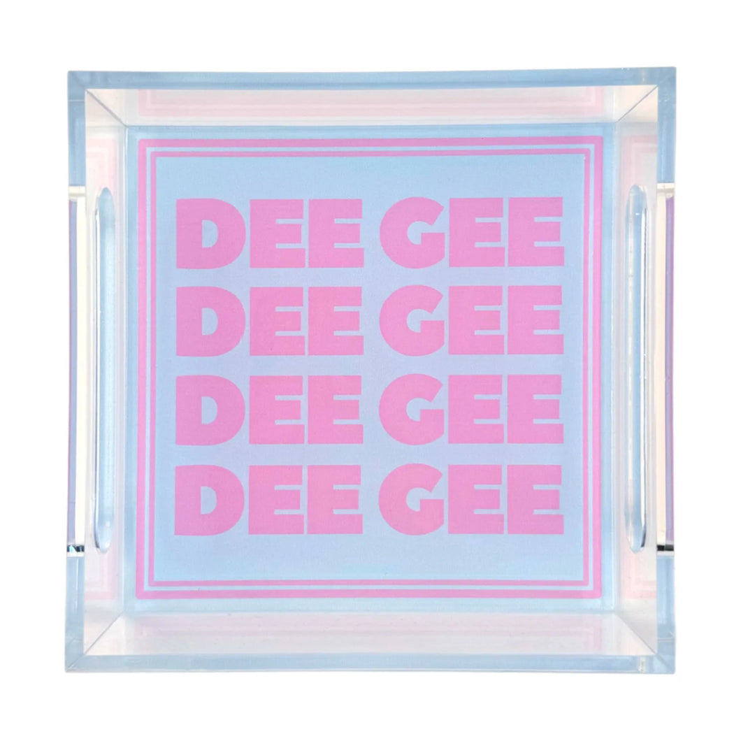 Small Tray- Delta Gamma