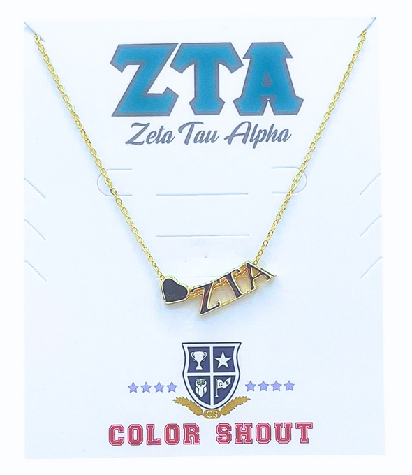 Heart Necklace- Bid Day Package Add-On