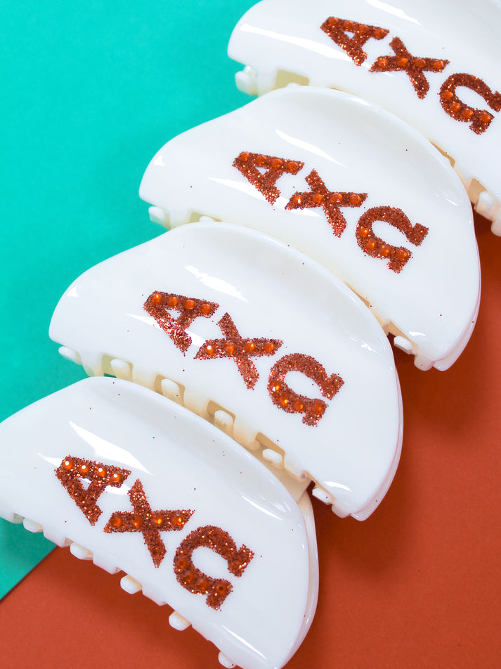 Hair Claw Clip- Alpha Chi Omega