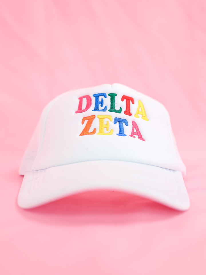 Fun Times Trucker Hat- Delta Zeta