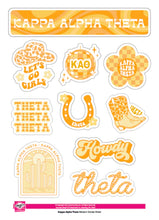 Western Design Disco Stickers