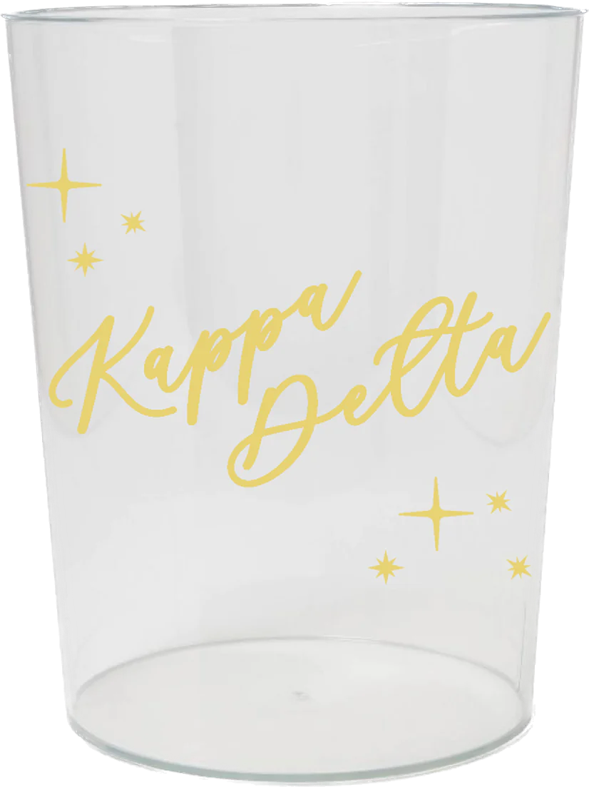 Vintage Vegas Wastebasket- Kappa Delta