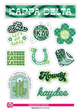 Western Design Disco Stickers