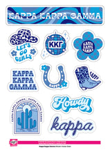 Western Design Disco Stickers