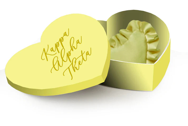 Sorority Badge Pillow and Box - Kappa Alpha Theta