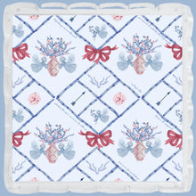 Scalloped Tray- Pi Beta Phi