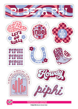 Western Design Disco Stickers
