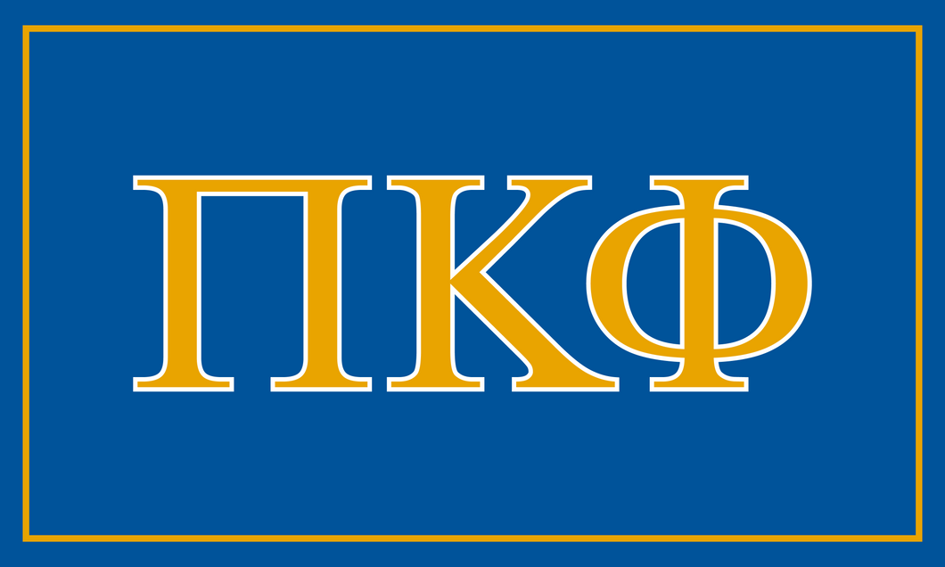 Greek Letter Flag- Pi Kappa Phi