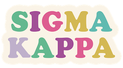 Tumbler Magnet- Sigma Kappa