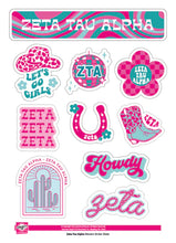 Western Design Disco Stickers