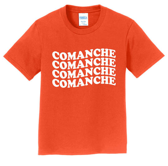 Camp Wavy Tee- Comanche