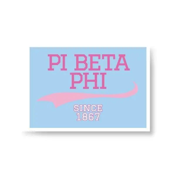Peel and Stick Patch-Pi Beta Phi