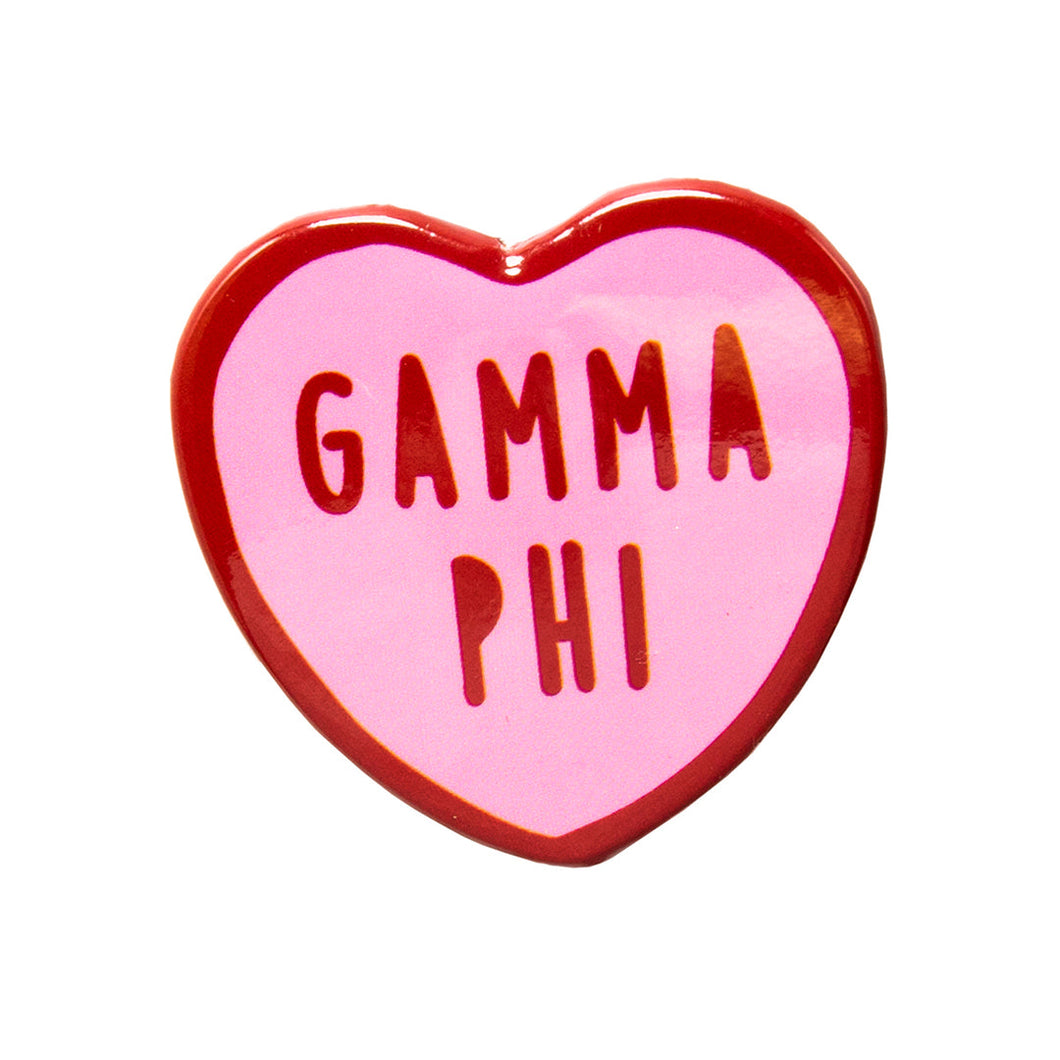 Sweetheart Button- Gamma Phi Beta