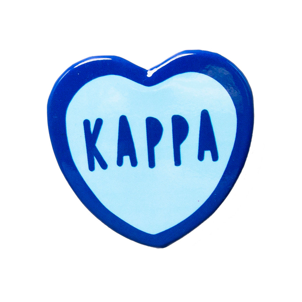 Sweetheart Button- Kappa Kappa Gamma