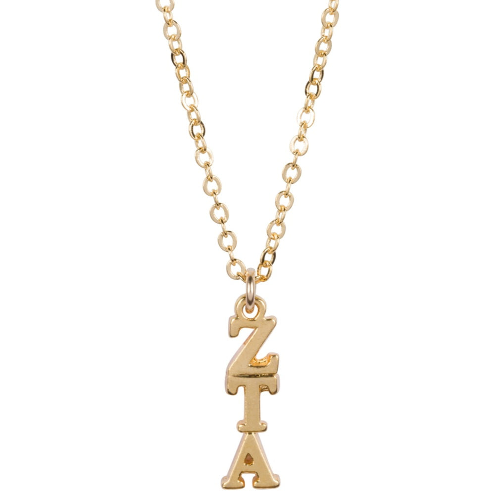 Lavaliere Necklace- Zeta Tau Alpha