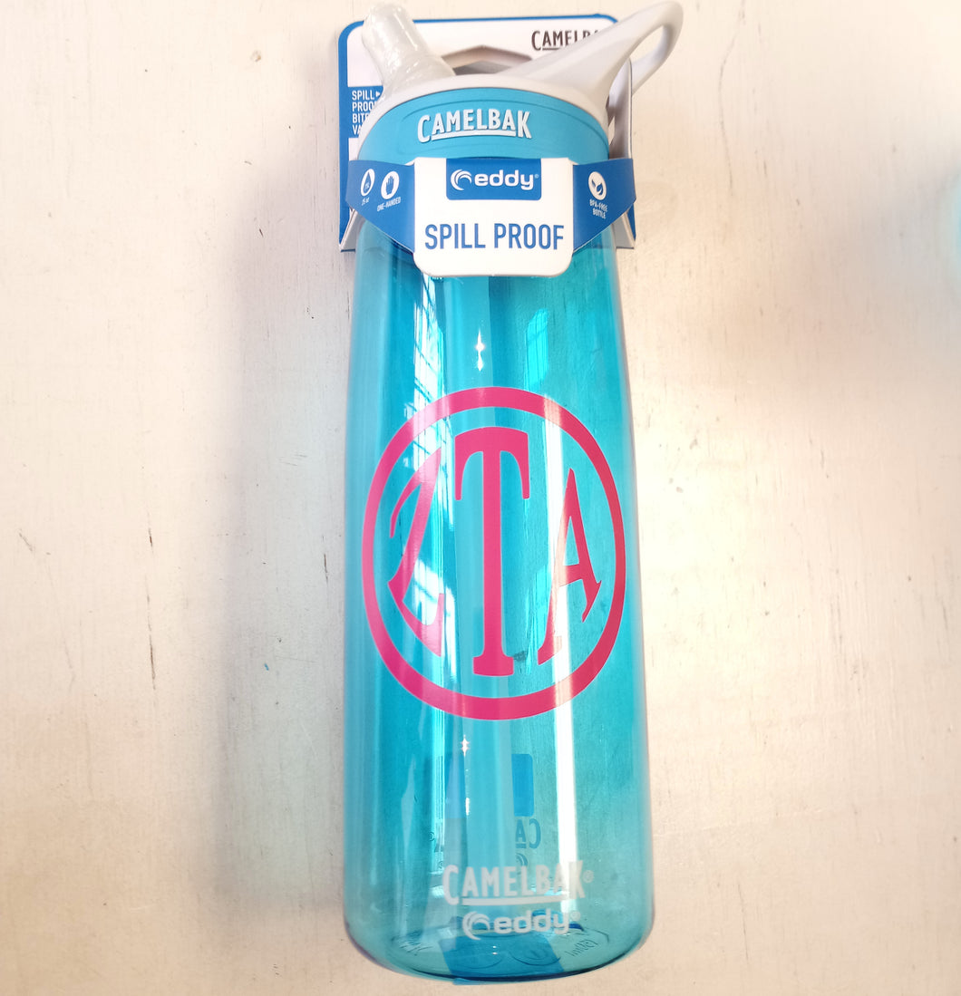 Circle Monogram Camelbak - Zeta Tau Alpha