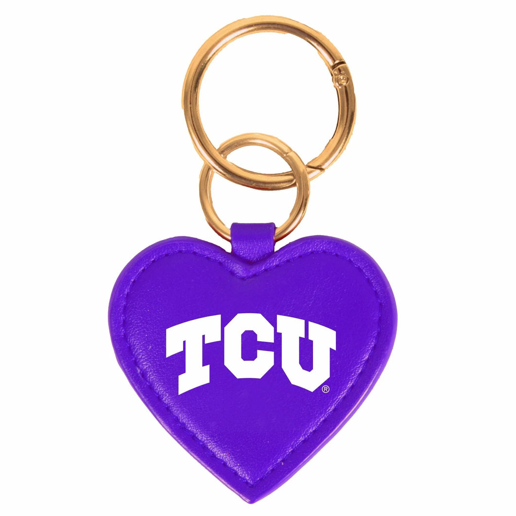 Heart Purse Charm/Keyring- TCU