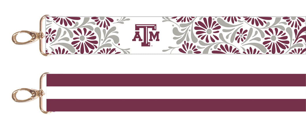 Floral Purse Strap- A&M
