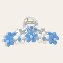 Daisy Claw Clip- Light Blue