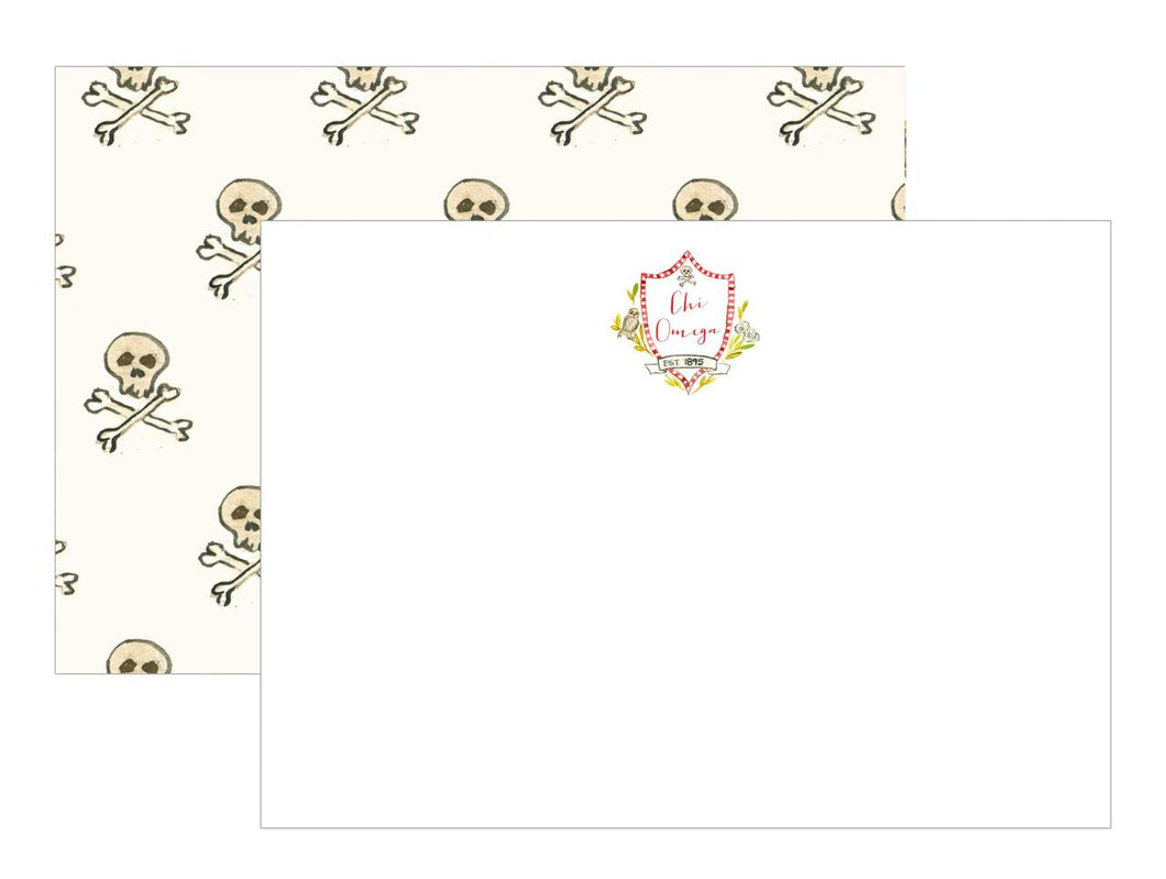 OTM Mascot-back Card Set - Chi Omega