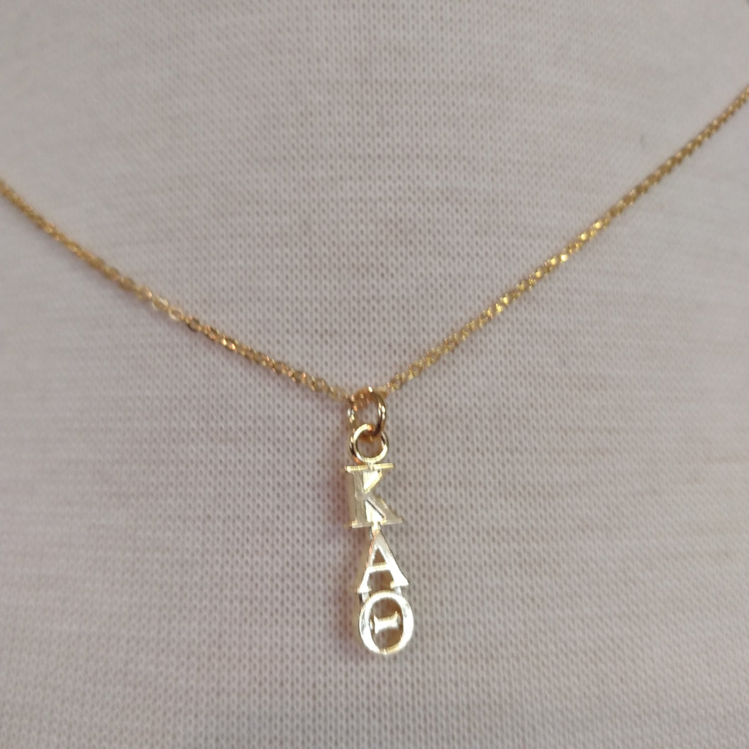 18K Gold Dipped Drop - Kappa Alpha Theta