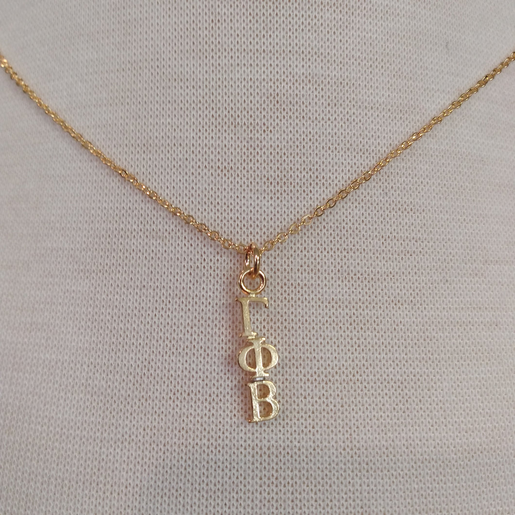 18K Gold Dipped Drop - Gamma Phi Beta
