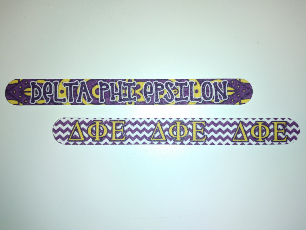Nail File - Delta Phi Epsilon