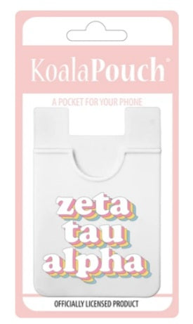 Retro Koala Pouch - Zeta Tau Alpha