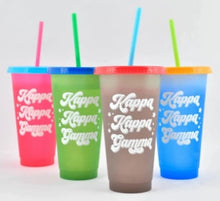 Color Changing Cup Set - Kappa Kappa Gamma