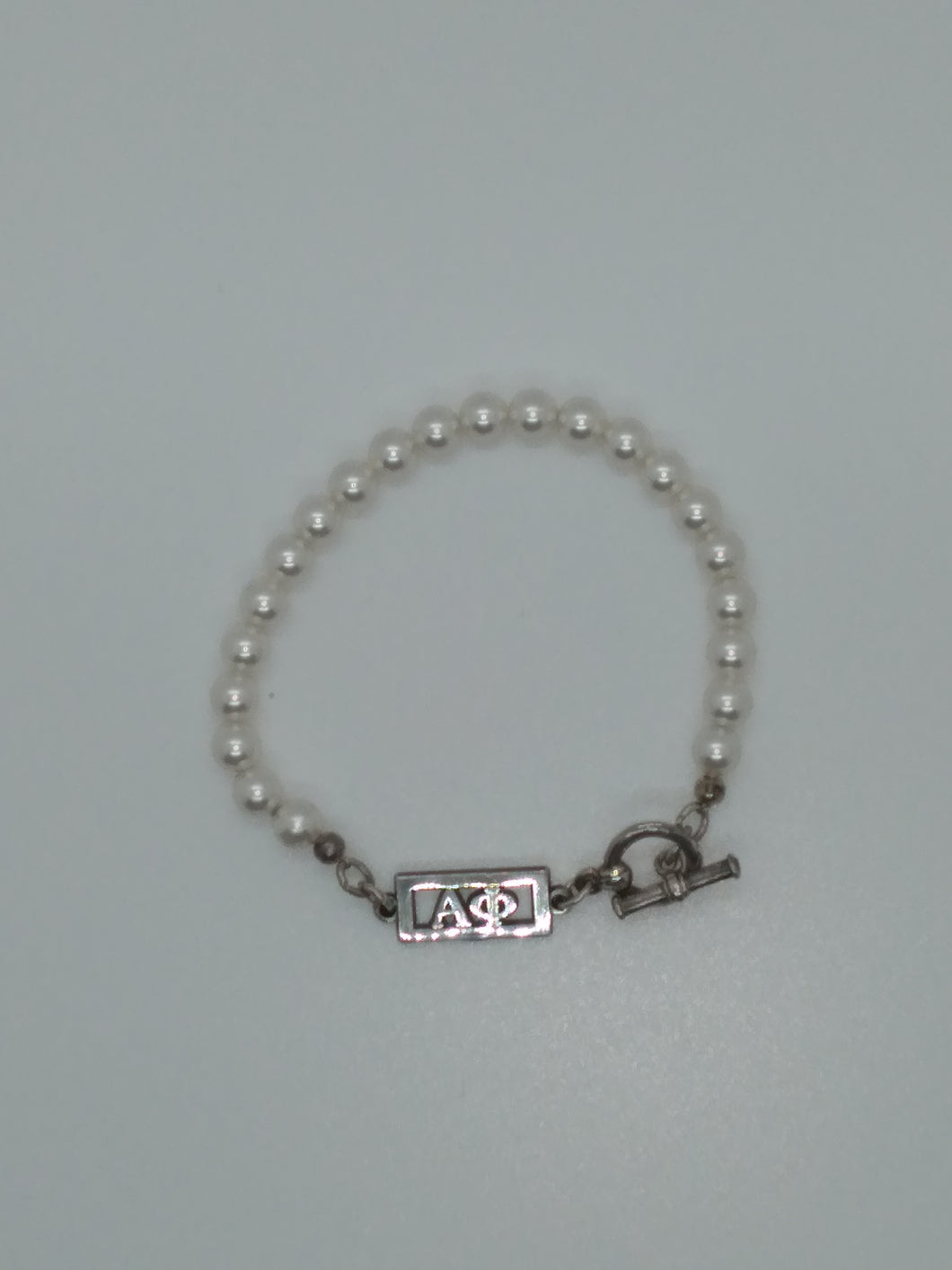 Pearl Bar Bracelet - Alpha Phi