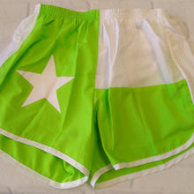 Neon Texas Flag Shorts