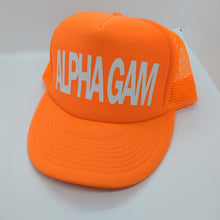 Highlighter Baseball Hats - Alpha Gamma Delta