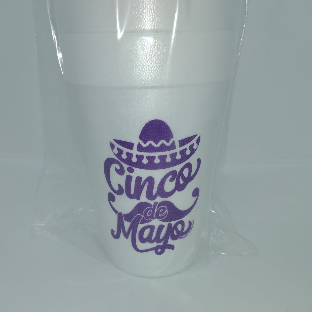 Cinco de Mayo Styrofoam Cup