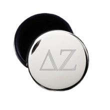 Circle Pin Box - Engraved Letters