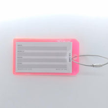 Acrylic Luggage Tag - Camp Waldemar