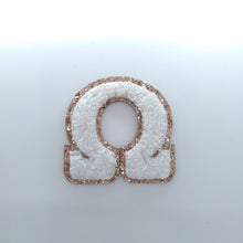 Greek Letter Stick-On Patch - Omega