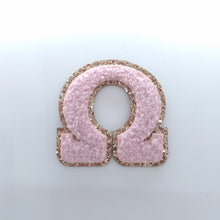 Greek Letter Stick-On Patch - Omega